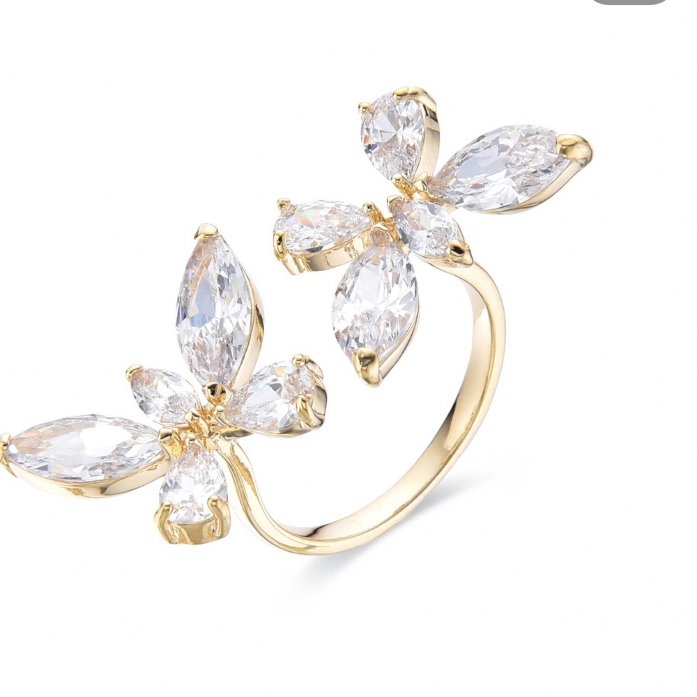 Adjustable Gold Fashion Ring